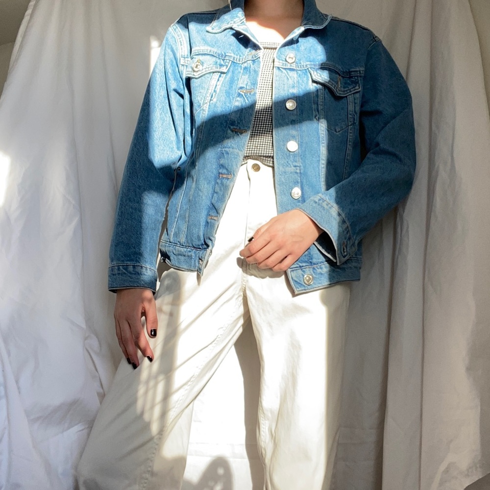 Vintage Wash Denim Jacket